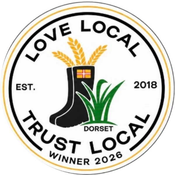 Love Local Trust Local, Dorset, Winner 2026 roundel