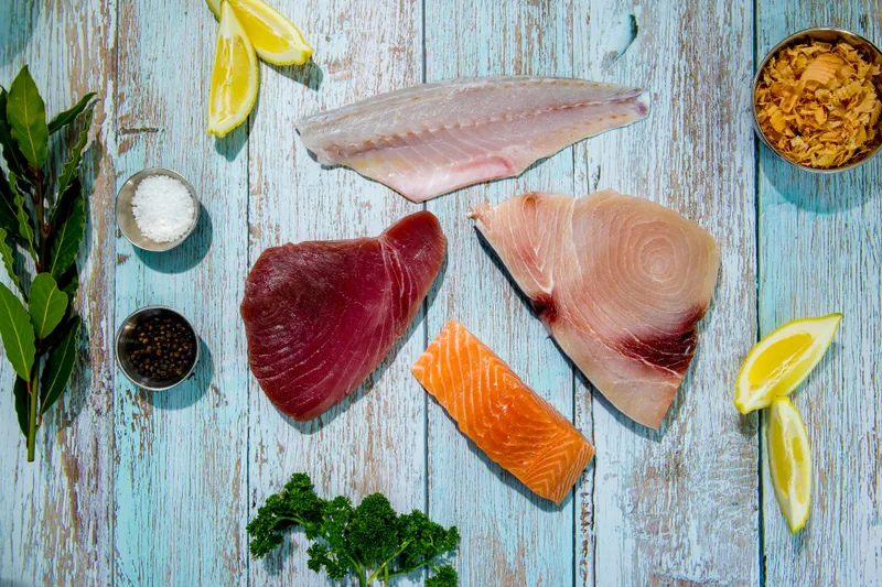 Fresh fish and seafood at Parkstone Fisheries, serving Broadstone