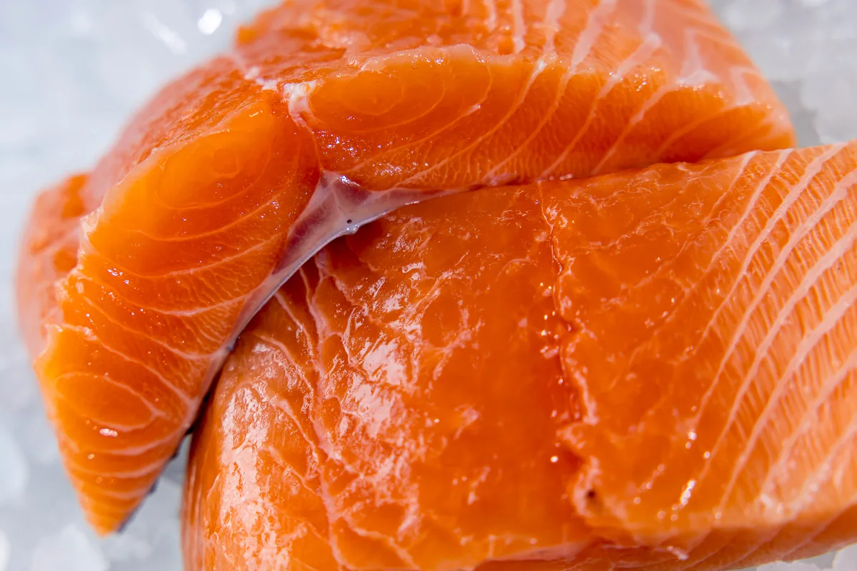 Fresh Loch Duart Salmon from Parkstone Fisheries, Poole
